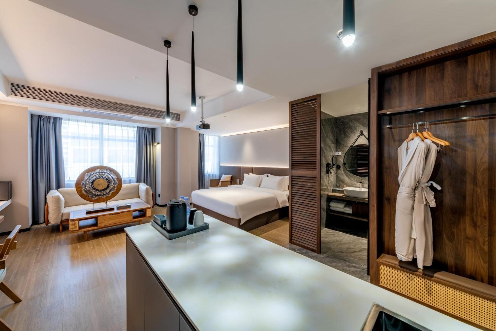 Luyue Hotel Movie Hotel Huaqiangbei Convention And Exhibition Center Branch Σενζέν Εξωτερικό φωτογραφία