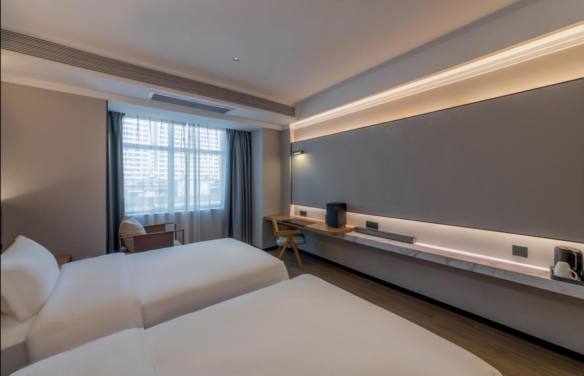 Luyue Hotel Movie Hotel Huaqiangbei Convention And Exhibition Center Branch Σενζέν Εξωτερικό φωτογραφία