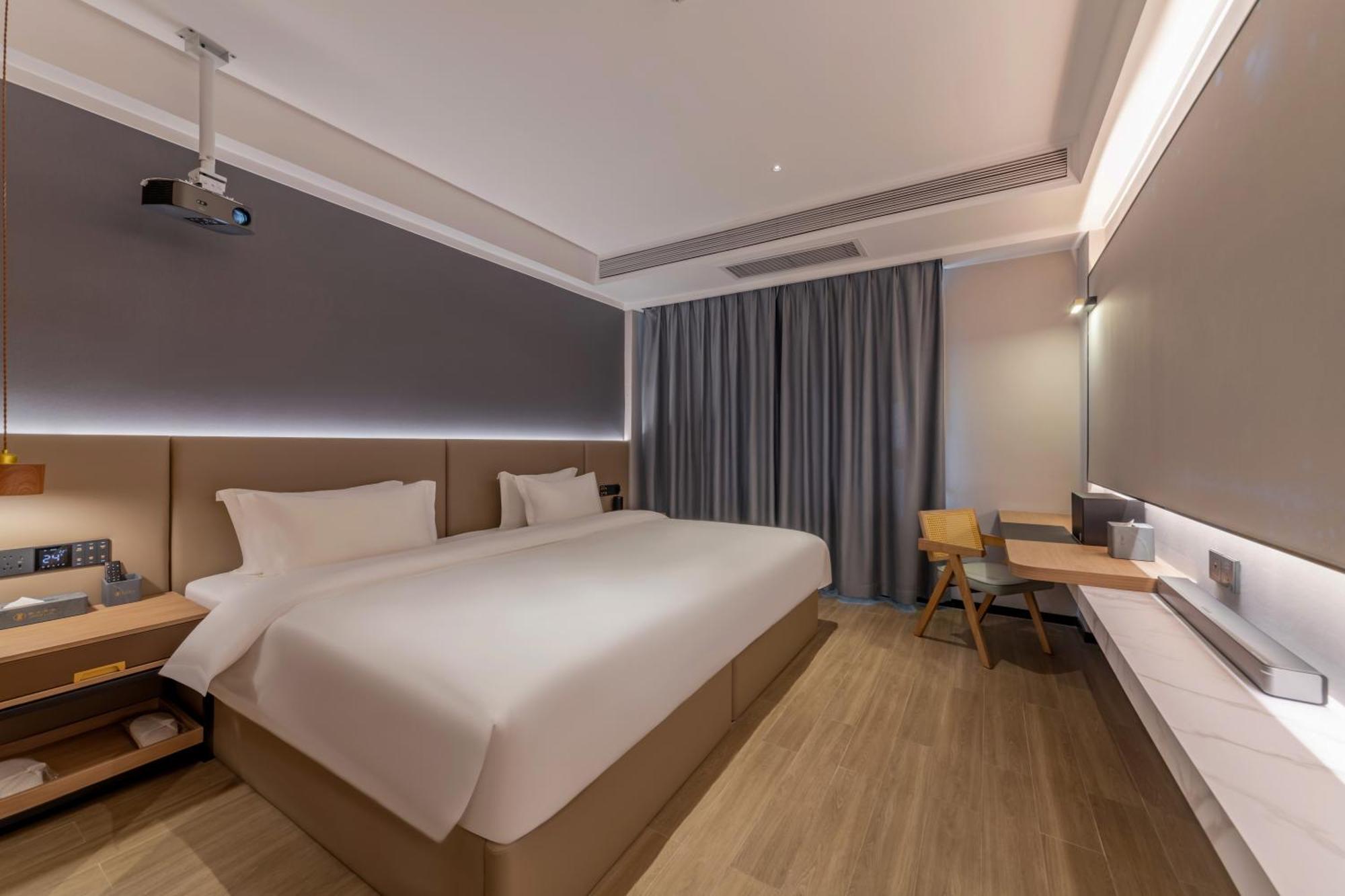 Luyue Hotel Movie Hotel Huaqiangbei Convention And Exhibition Center Branch Σενζέν Εξωτερικό φωτογραφία